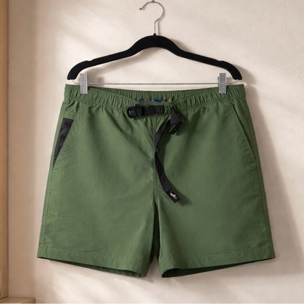 Ralph Lauren Olive Green Elastic Waist Shorts